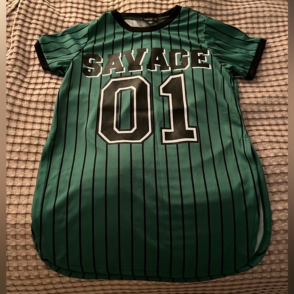 Savage Green Jersey Shirt